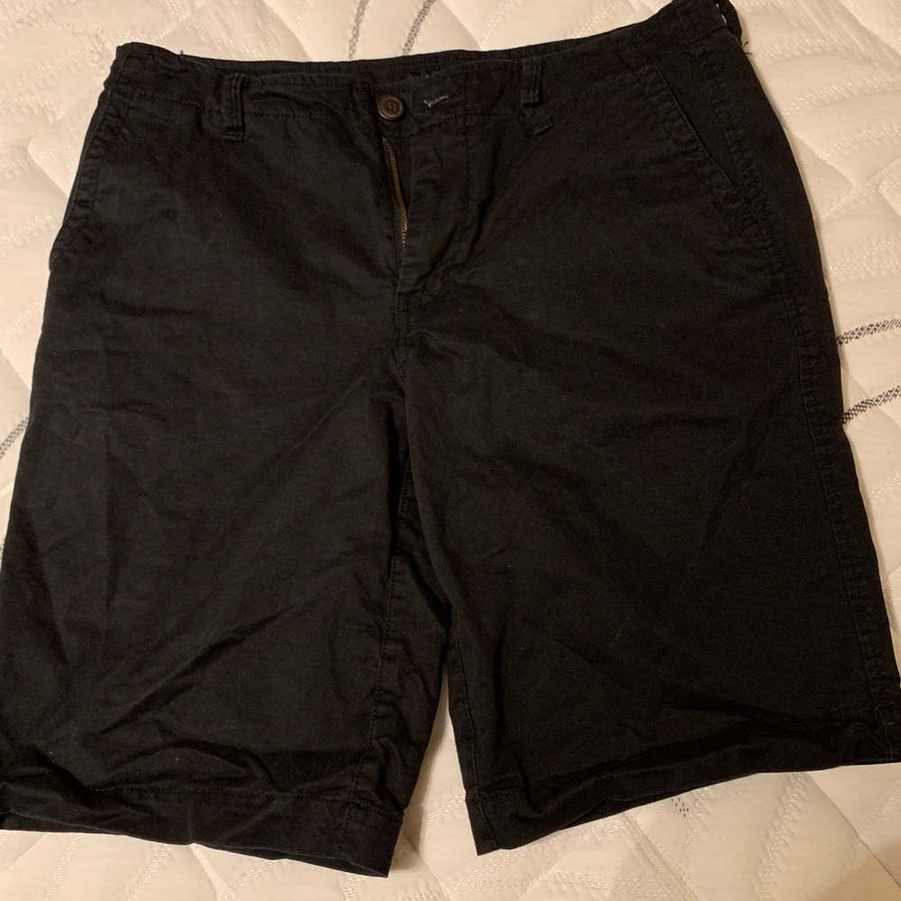 Flat Front chino shorts